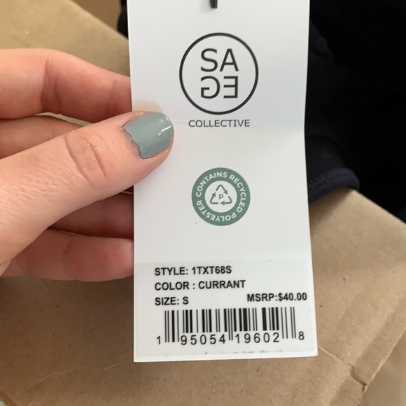 NWT Sage Collective Sports Bra - Picture 3 of 4